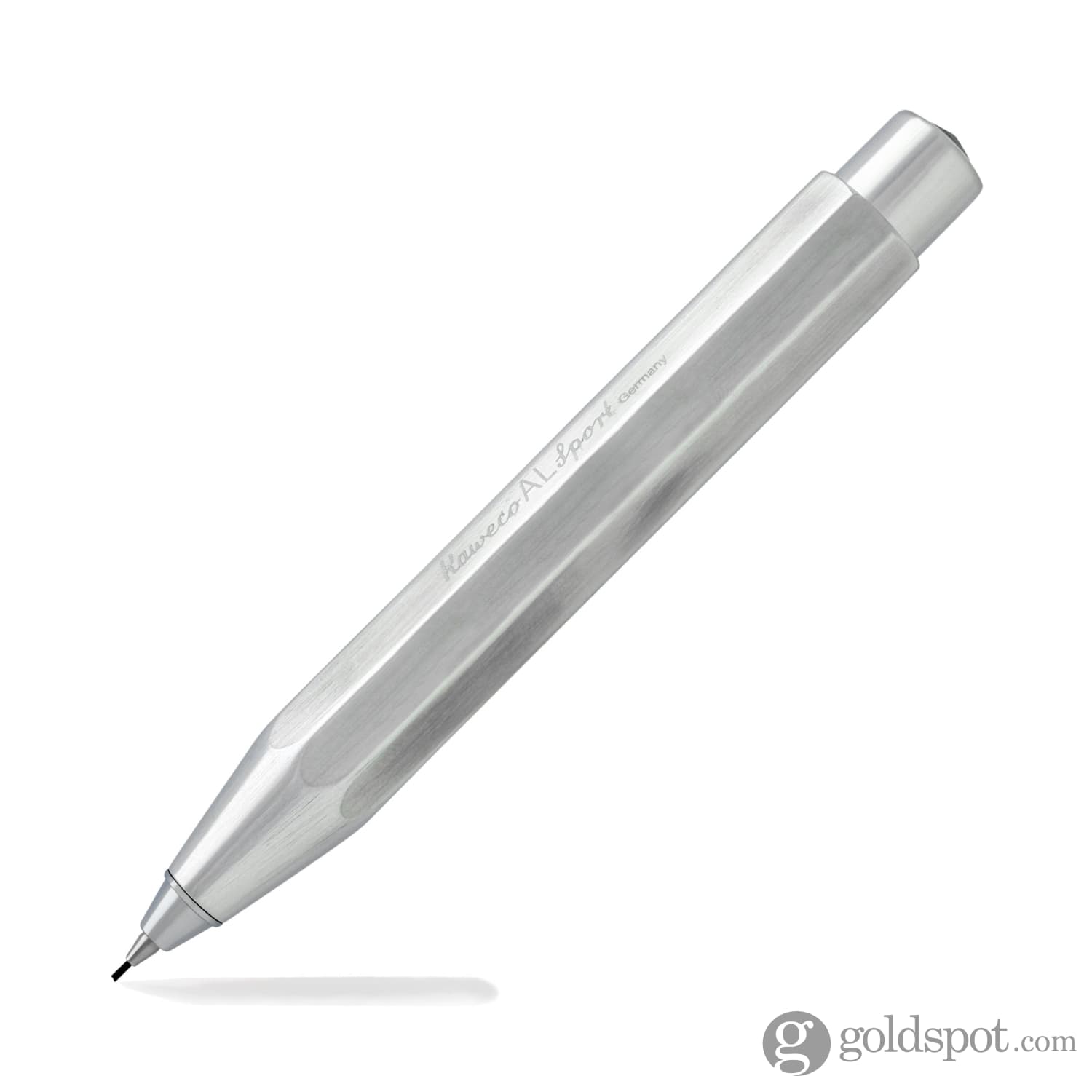 Kaweco AL Sport 0.7mm Mechanical Pencil - Raw Aluminum Finish | Premium Drafting & Writing Tool for Artists, Engineers & Students