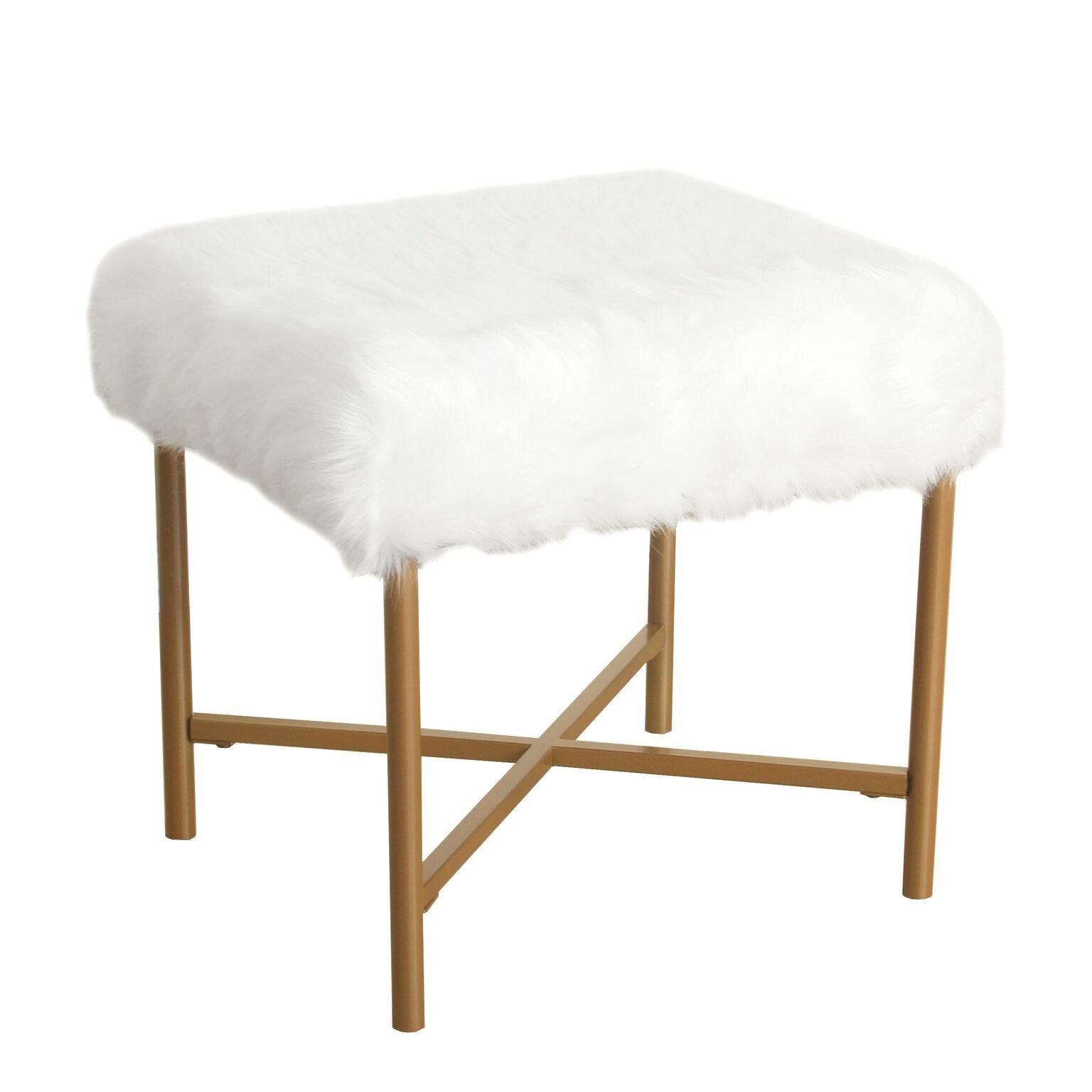 Tufted Storage Ottoman with Hinged Lid - Home Decor for Living Room & Bedroom