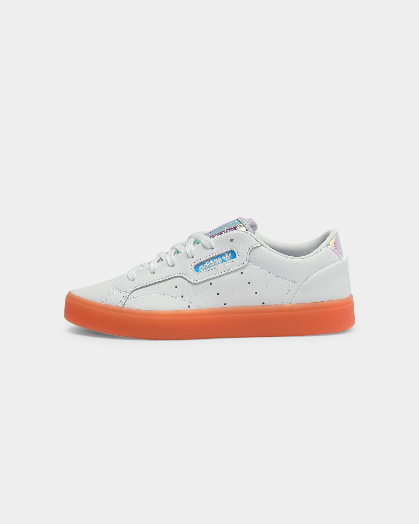 Adidas Women's Sleek White Silver Running Shoes - Lightweight Comfort for Jogging, Gym Workouts & Casual Wear