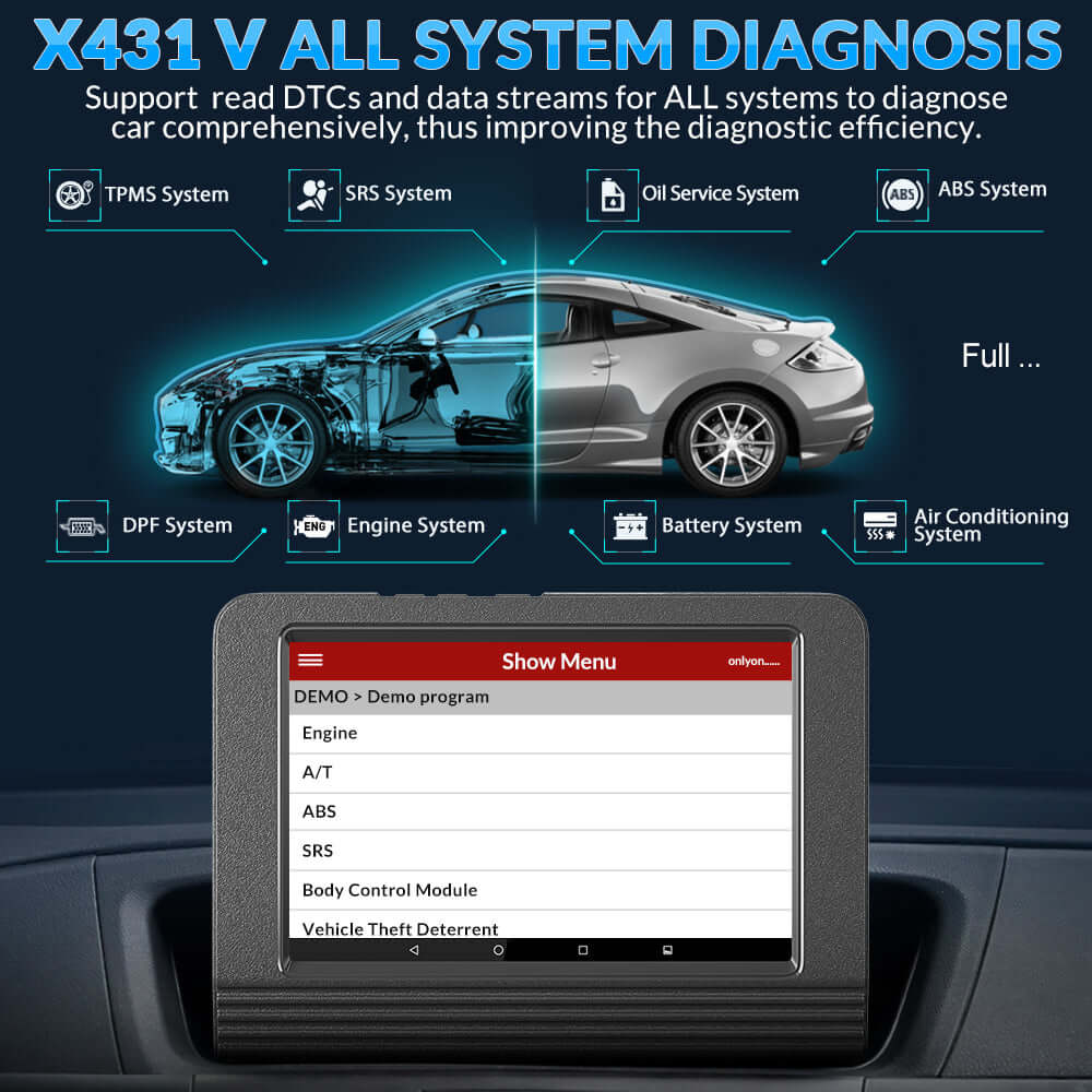 LAUNCH X431 V PRO 3.0 OBD2 Scanner - Advanced Car Diagnostic Tool for Engine, ABS, Transmission - Fast Shipping USA Only - Perfect for Mechanics & DIY Auto Repairs