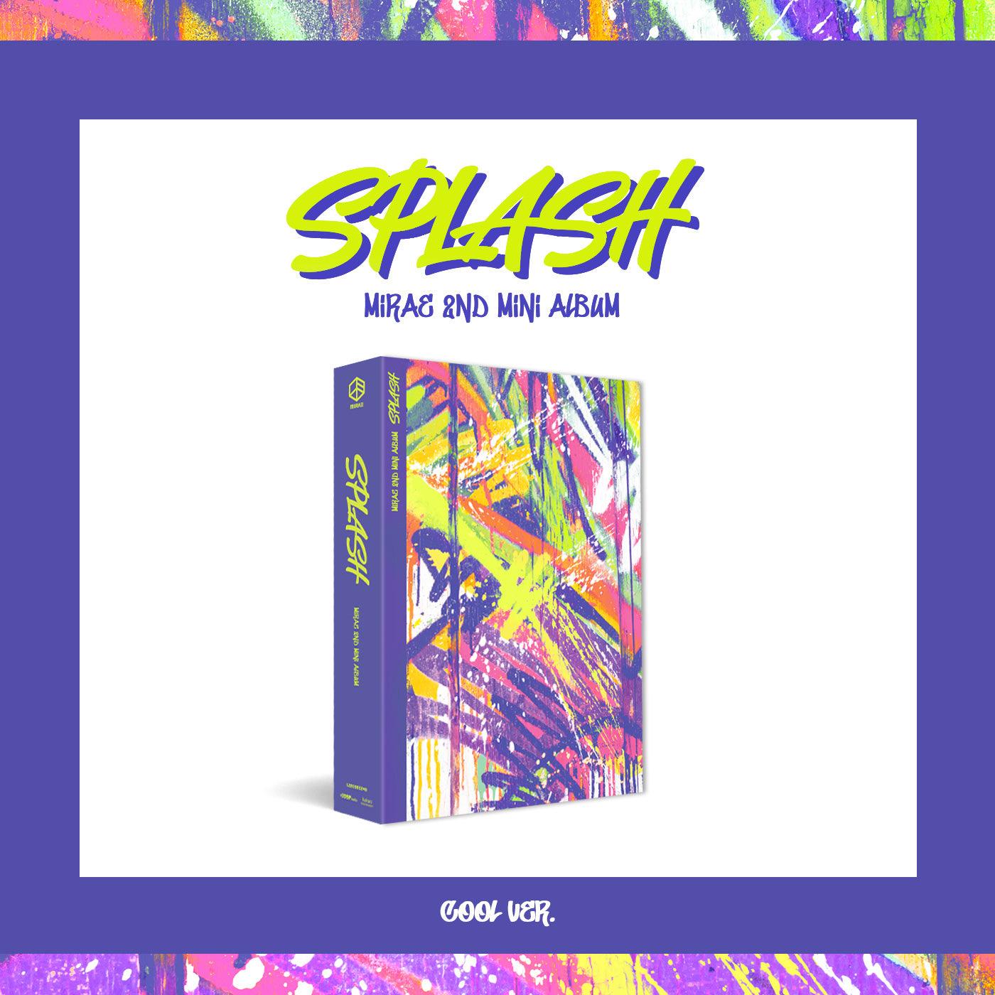 MIRAE 2nd Mini Album 'SPLASH' - K-Pop Music CD + Photobook | Perfect for K-Pop Fans, Collectors & Gift Giving | Enjoy at Home, Parties & Fan Meetings