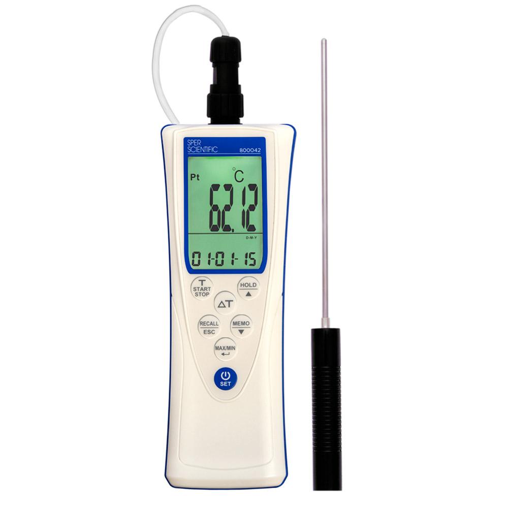 HACCP Thermometer for Food Safety - Digital Cooking Thermometer with Instant Read, Waterproof & Calibration - Perfect for Grilling, Baking, Meat, BBQ, and Kitchen Use