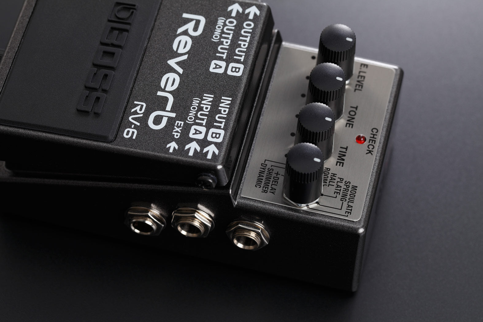 Boss RV-6 Digital Reverb Guitar Effects Pedal - Compact & Versatile for Studio & Live Performances