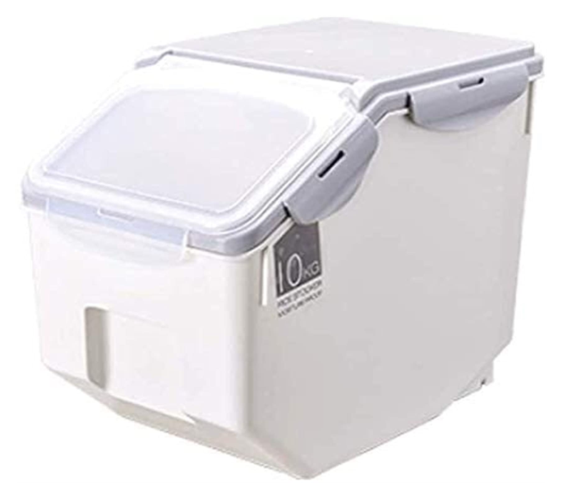 YIWANGO 10KG Airtight Food Storage Container for Rice, Cereal, Grains - Kitchen Pantry Organization & Bulk Dry Food Storage - Perfect for Home, Restaurant, and Meal Prep