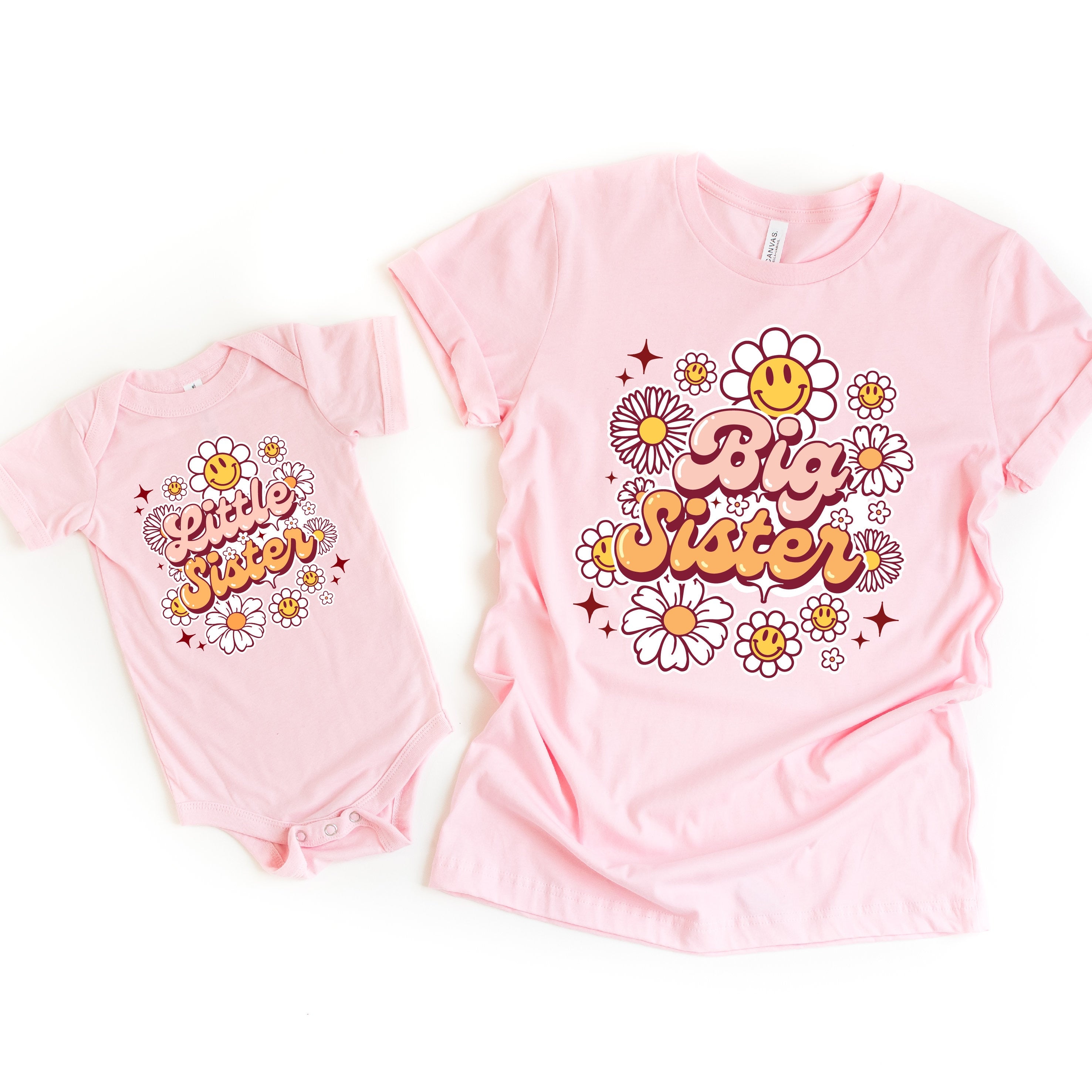 Big Sister Little Sister Matching Outfits - Cute Coordinating Sister Sets for Family Photos & Special Occasions