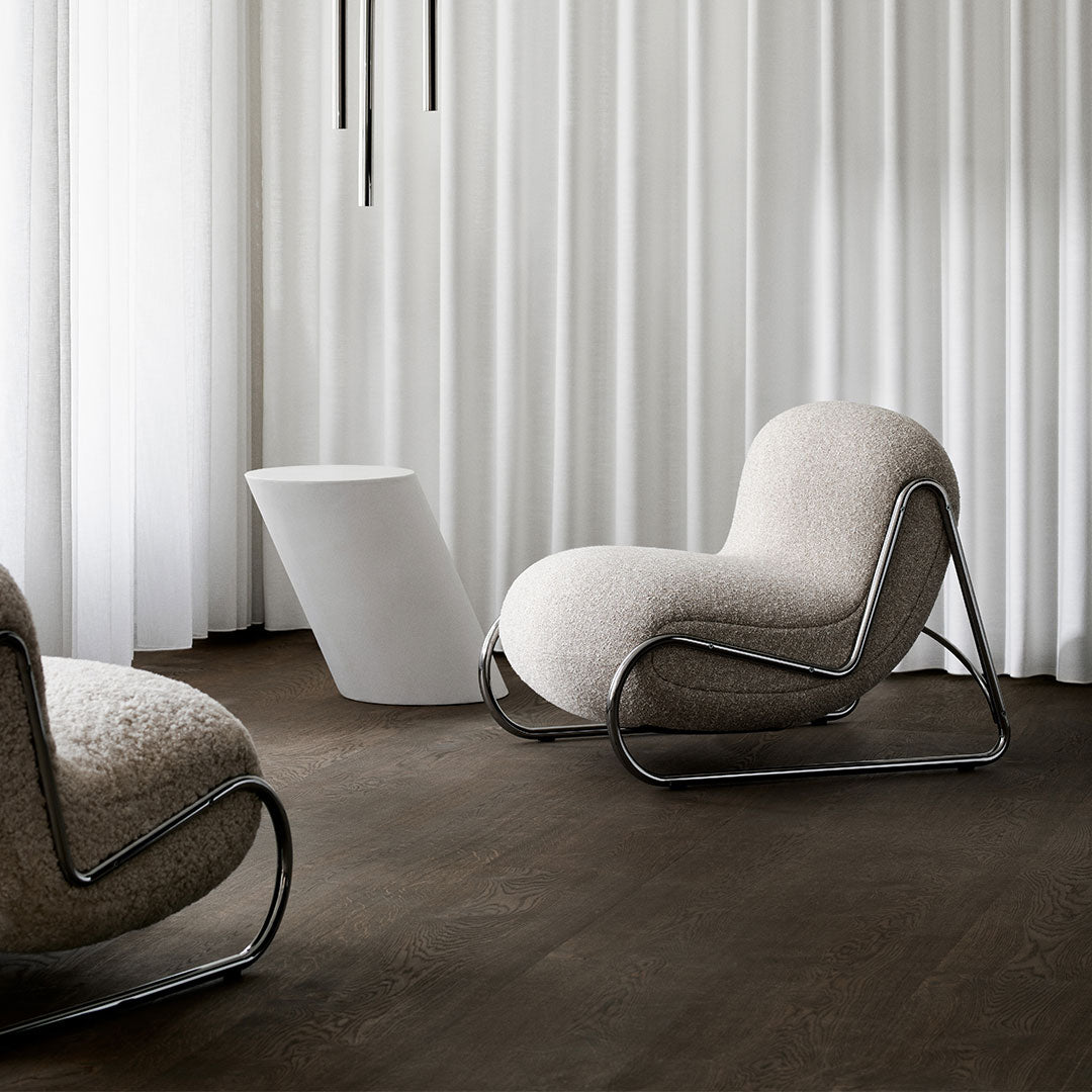 Hansen Hyldahl Boho Chair by Norr11 - Modern Scandinavian Lounge Chair for Living Room, Bedroom, or Office - Perfect for Boho, Mid-Century & Minimalist Home Decor