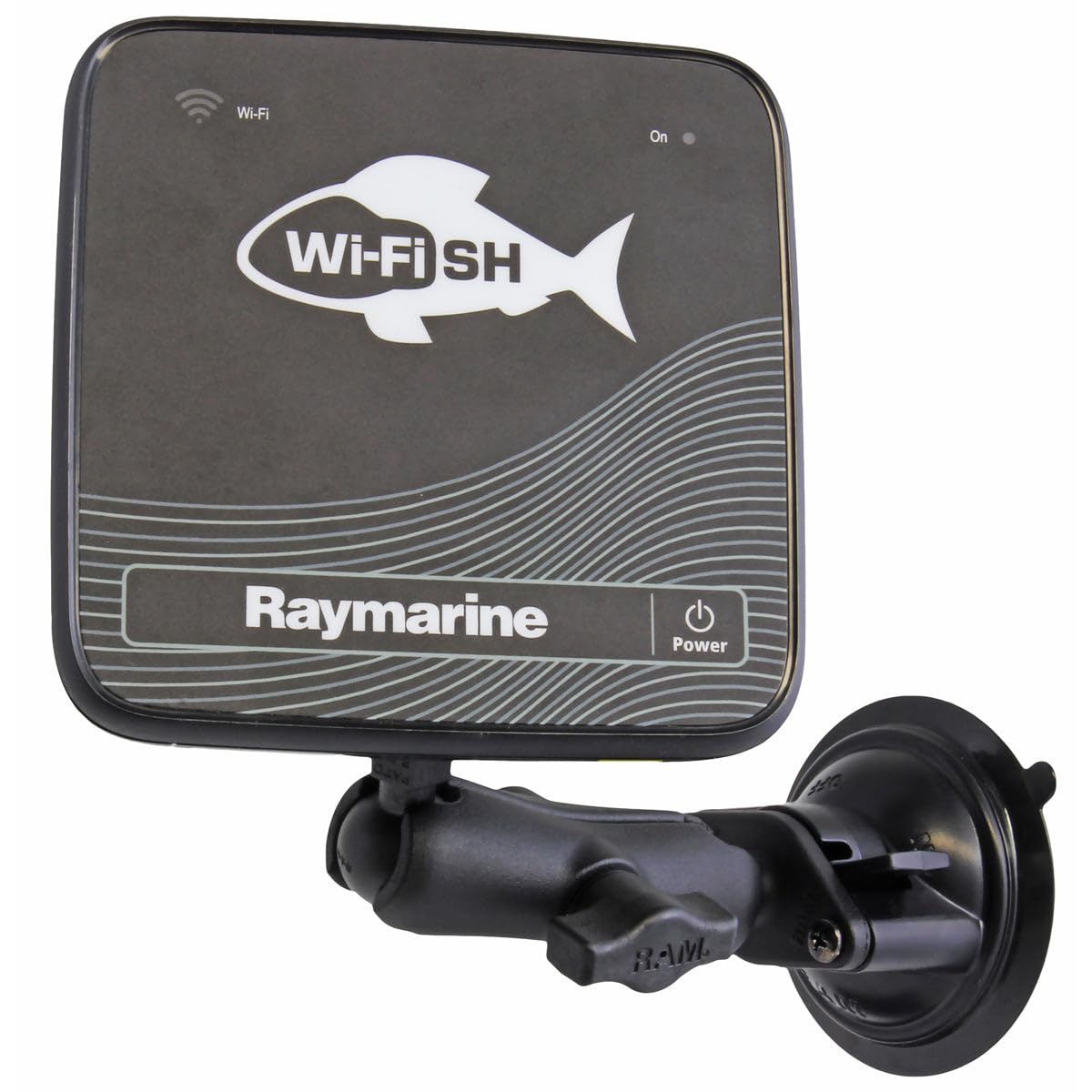 RAM Mounts RAM-B-224-1-379-M616U 雷松航海设备支架 带吸盘底座 适用于船舶导航系统安装