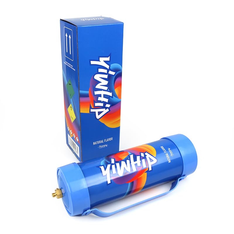 Premium Pure Whipped Cream Chargers 3.3L (12 Pack) - Food Grade N2O Cartridges for Professional Desserts, Coffee Toppings & Home Baking Supplies - Perfect for Cappuccinos, Hot Chocolate & Pastry Decorating