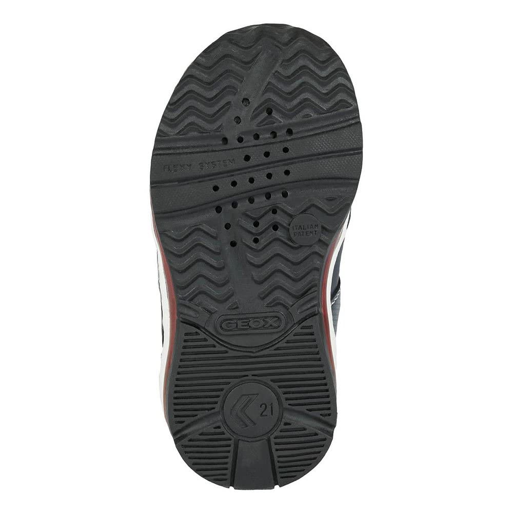 Geox Boys B Todo Sneakers - Lightweight Breathable Kids Shoes for School & Play | Comfortable Everyday Sneakers for Active Boys