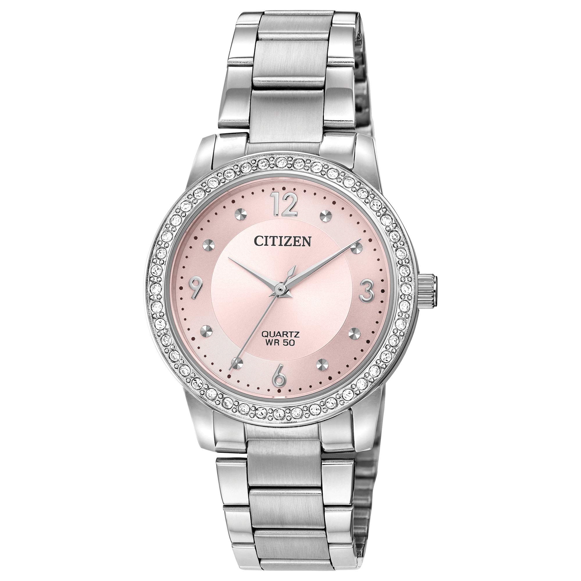 Citizen Quartz Women's Watch - Stainless Steel Case & Crystal Face - Elegant Dress Watch for Business, Parties & Everyday Wear