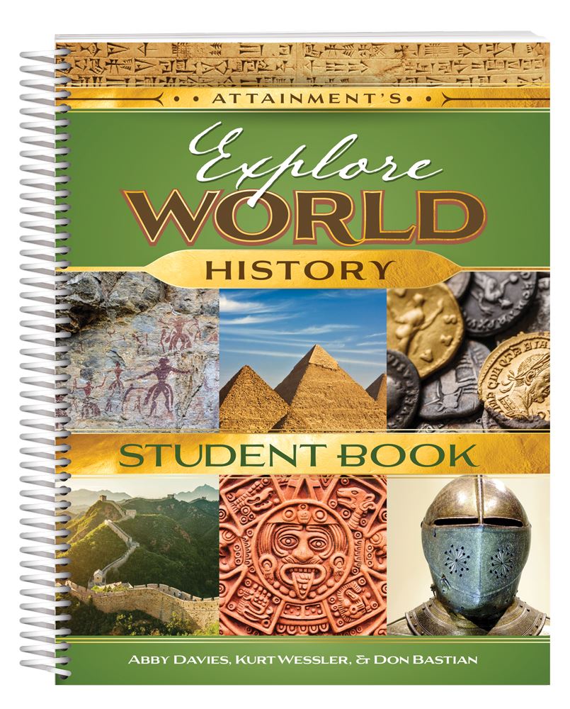 Explore World History 2nd Edition Curriculum for Grades 6-12 | Comprehensive Social Studies Textbook | Perfect for Homeschooling & Classroom Learning