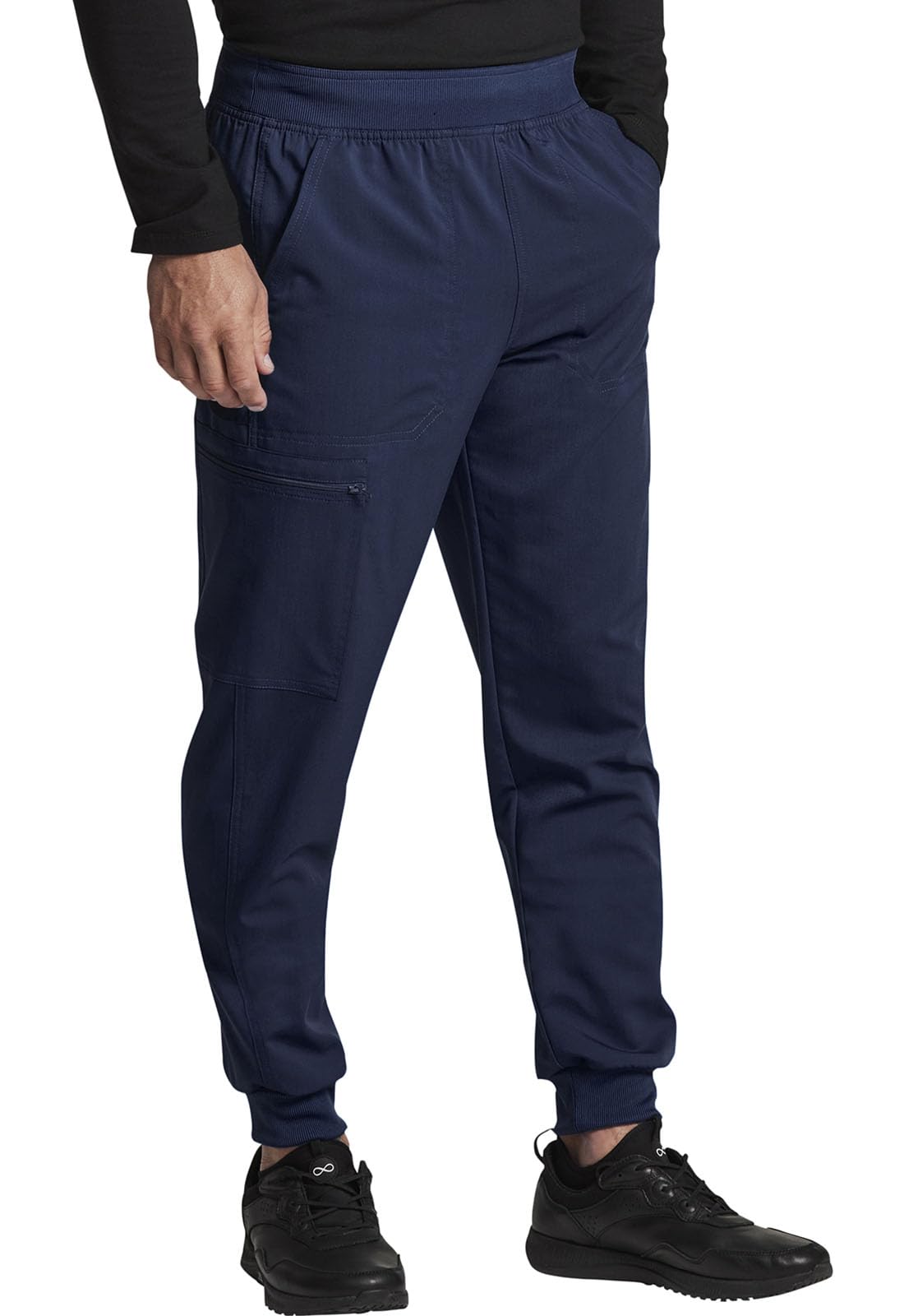 **Dickies Men's DK224 Mid-Rise Jogger Scrub Pants - Stretch Fabric, Comfort Fit for Medical & Healthcare Professionals**    *(Perfect for Nurses, Doctors & Healthcare Workers - Comfortable & Durable for Long Shifts)*