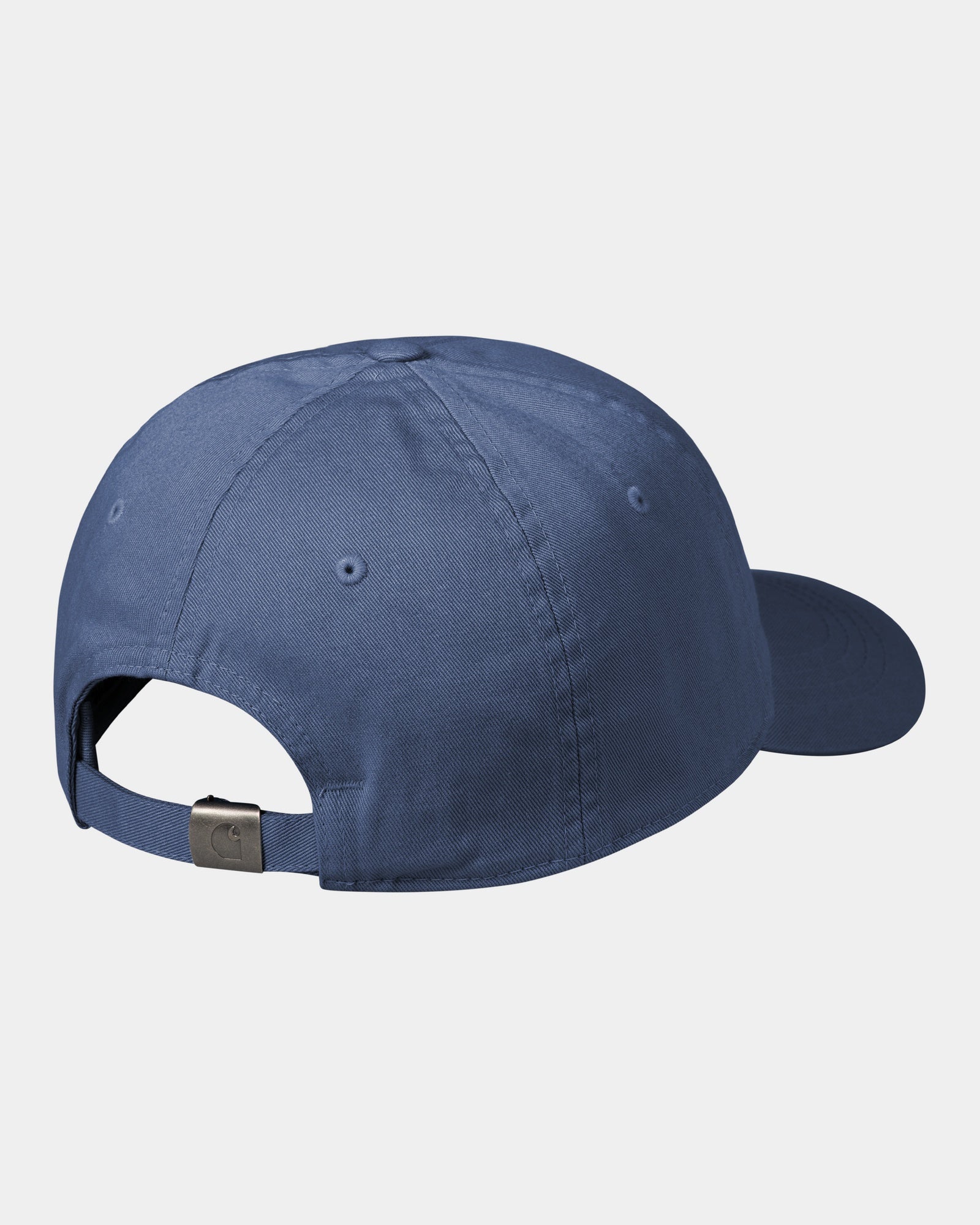 Madison Logo Cap - Blue Iris & White Adjustable Baseball Hat for Men & Women | Casual Wear, Outdoor Activities, Sports Fan Gear