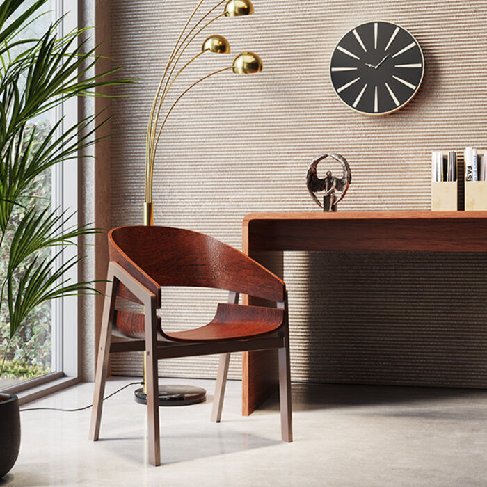 Comfortable Armrest Chair Biarritz - Ergonomic Office & Living Room Seating for Home & Workspace