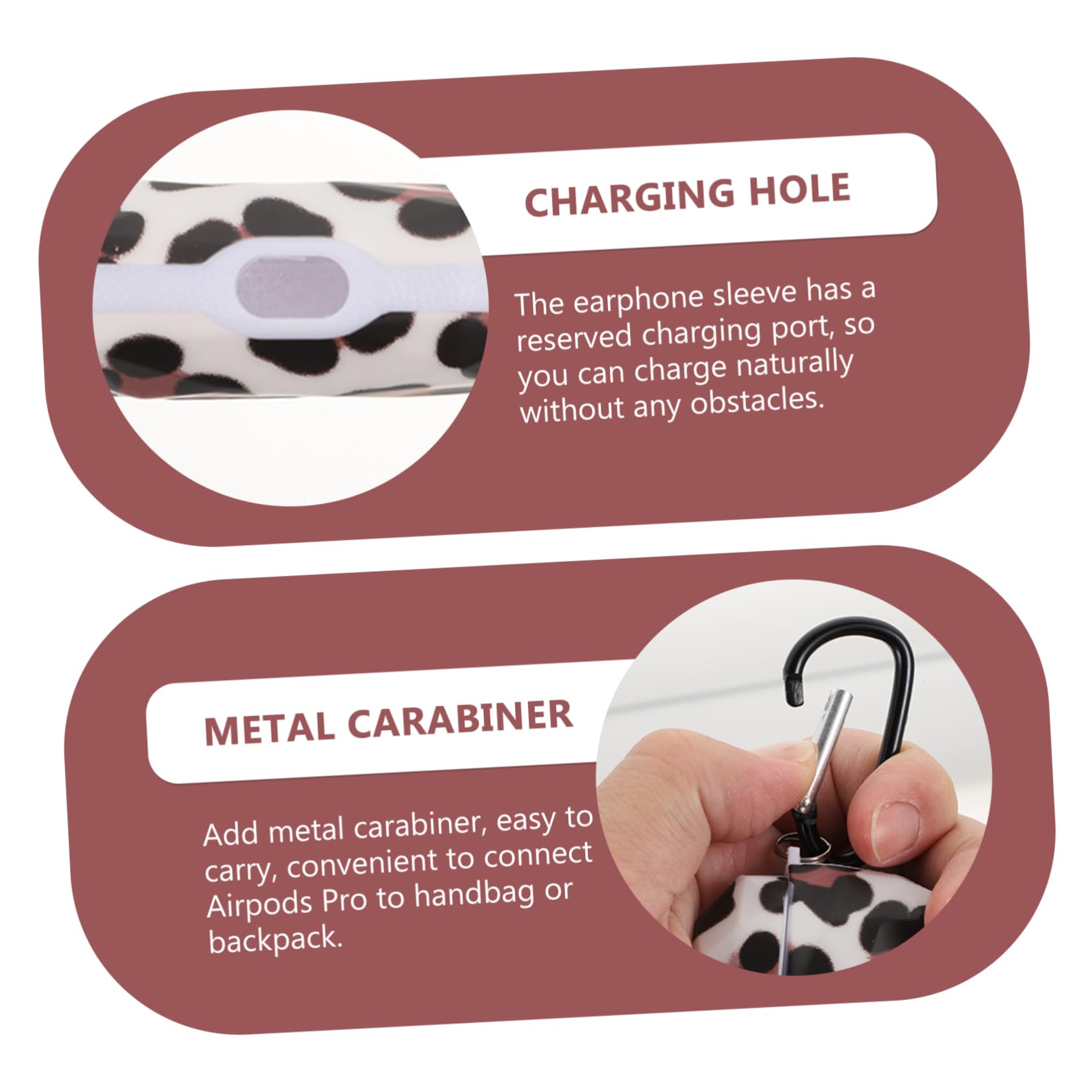 BESTonZON Creative Earphone Case - Portable Earbuds Storage Cover for AirPods, Headphones & Wireless Earbuds | Durable Protection for Travel, Gym & Daily Use