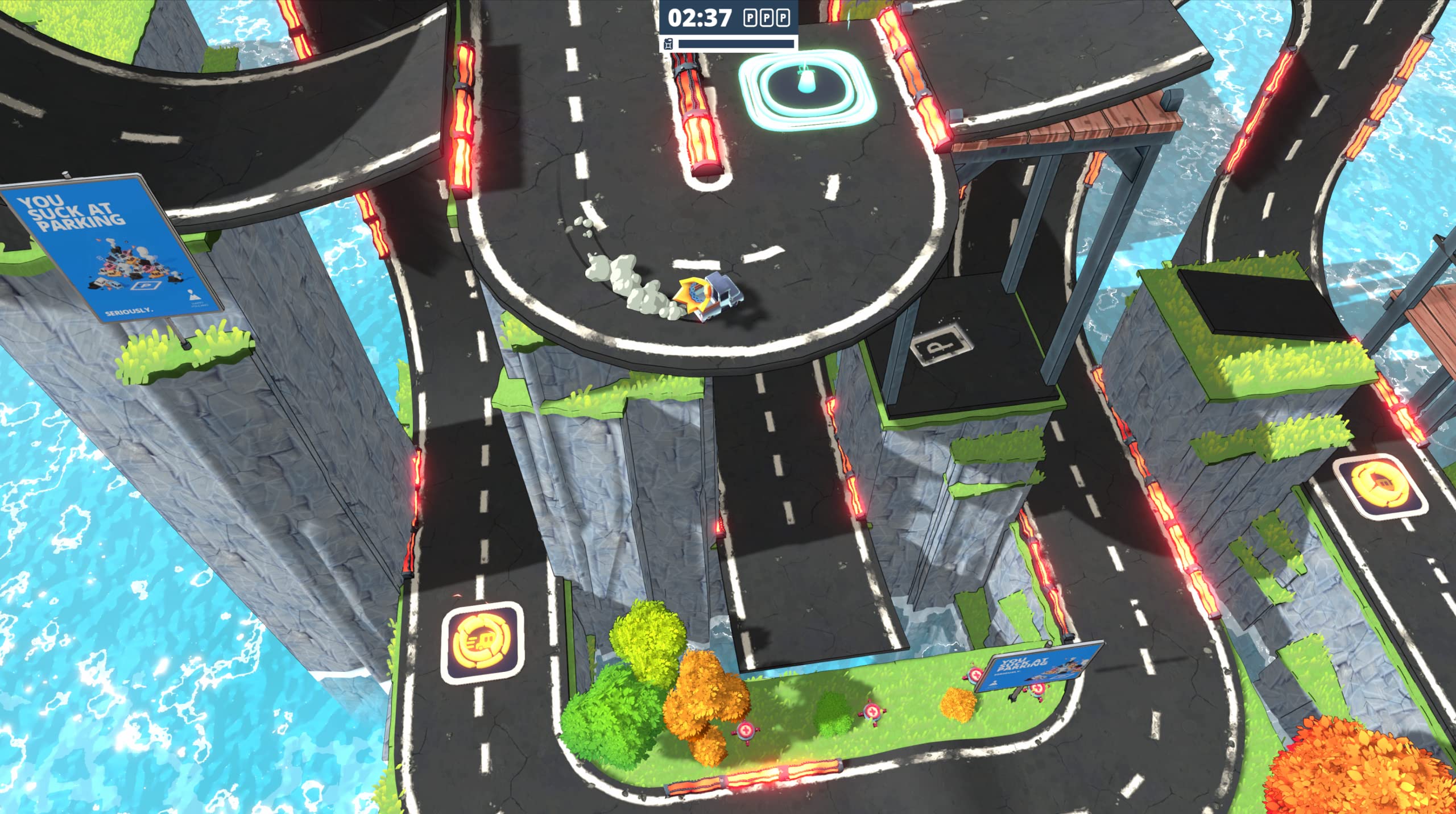 Funny Parking Game for Nintendo Switch - You Suck at Parking - Challenging Multiplayer Driving Simulation for Parties & Family Game Nights