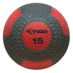 TKO Commercial Rubberized Medicine Balls - Heavy Duty Exercise Equipment for CrossFit, Strength Training & Gym Workouts - Perfect for Home Gym, Fitness Class & Athletic Training