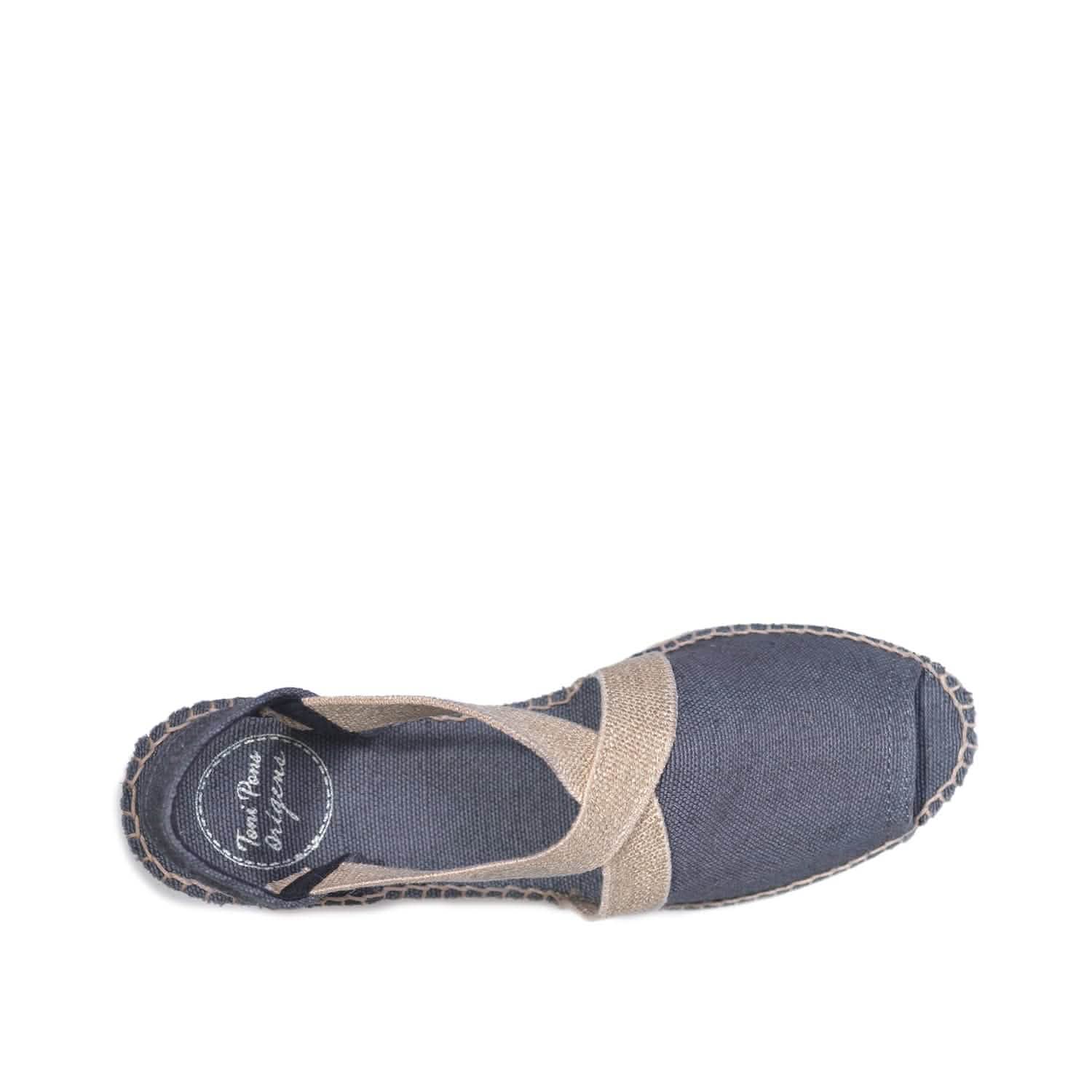 Women's Plain Canvas Wedge Espadrille Shoes - Breda V Comfortable Summer Casual Flats for Beach, Vacation & Everyday Wear