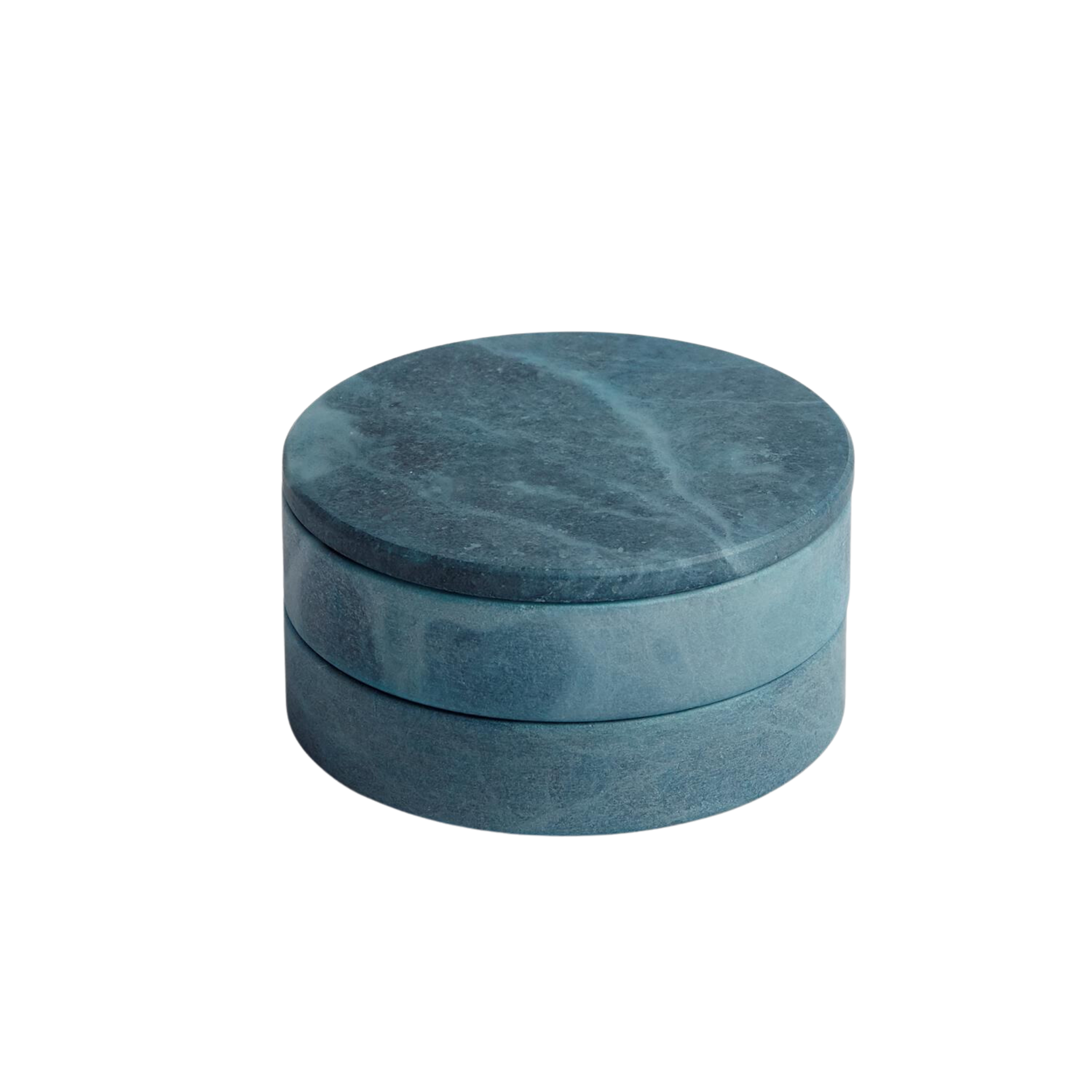 Alabaster Swivel Jewelry Box with Mirror - Elegant Storage for Rings, Necklaces & Earrings - Perfect for Dresser, Vanity or Travel Organizer