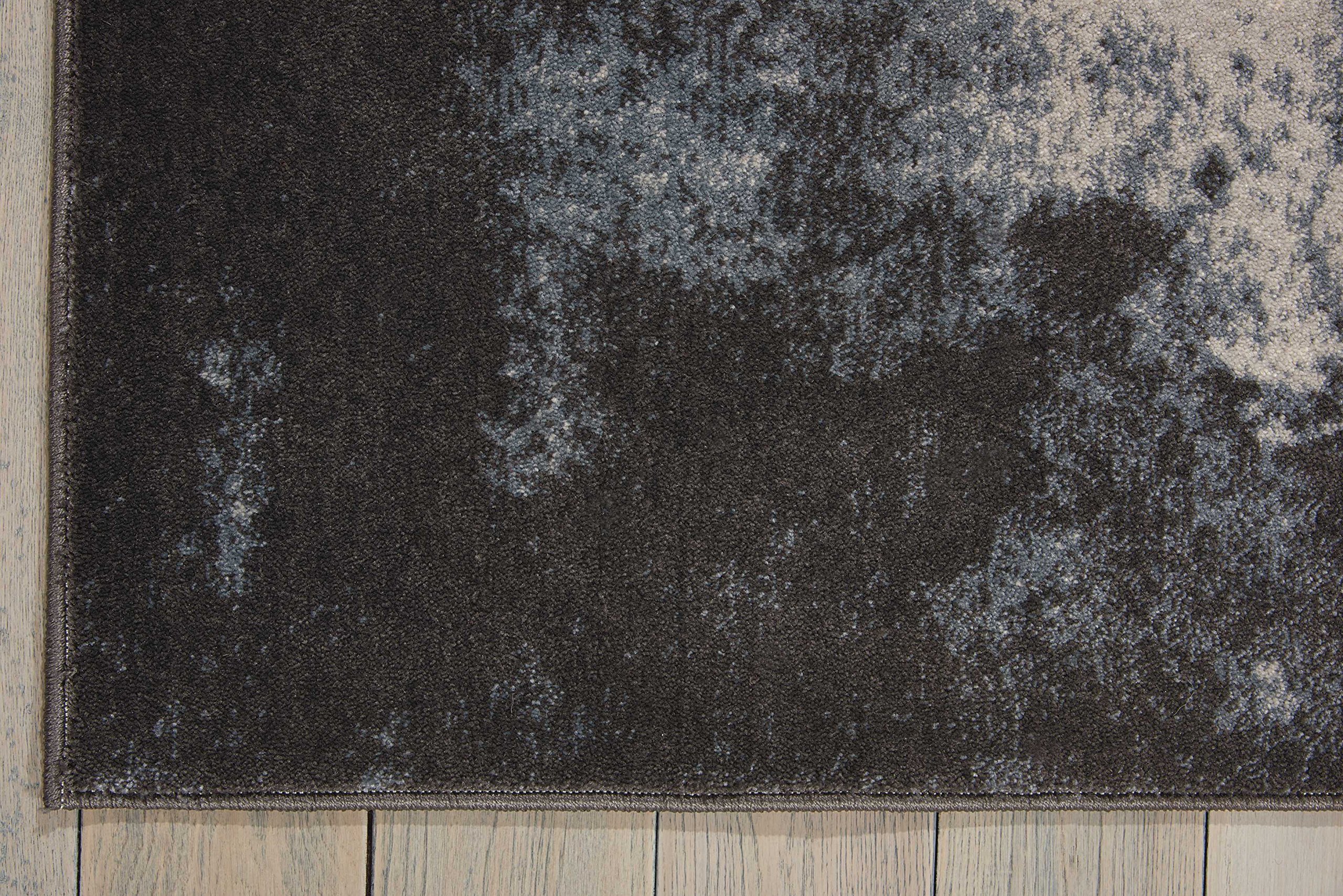 Nourison Maxell Contemporary Ivory/Grey 5'3