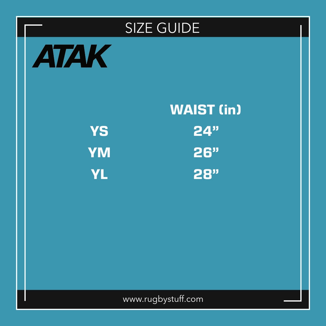 ATAK Sports Kids Compression Shorts for Boys & Girls - Moisture-Wicking, Breathable & Stretchy - Perfect for Running, Soccer & Basketball - Black