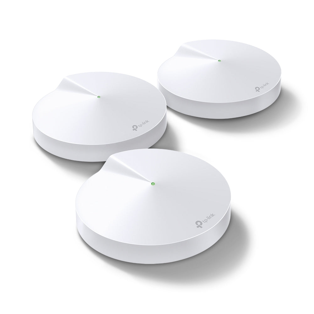 Deco M5 AC1300 Whole Home Mesh Wi-Fi System - High-Speed Seamless Coverage for Smart Homes, Gaming & Streaming | Easy Setup for Large Houses & Offices
