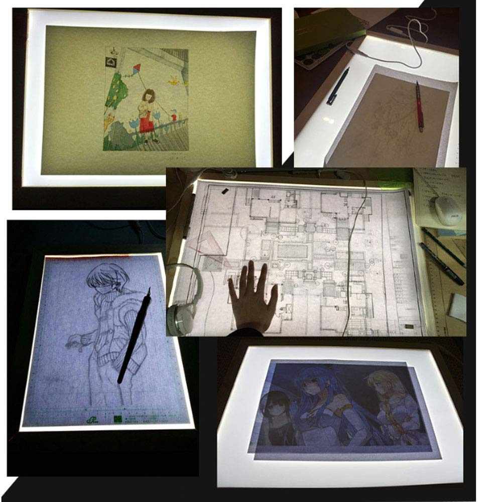 Ultra-Thin LED Light Box for Diamond Painting & Sketching - A1 Size Dimmable LED Light Pad with Adjustable Brightness, Perfect for 5D DIY Art, Animation, Tracing, and Handicrafts | Ideal for Artists, Designers & Hobbyists