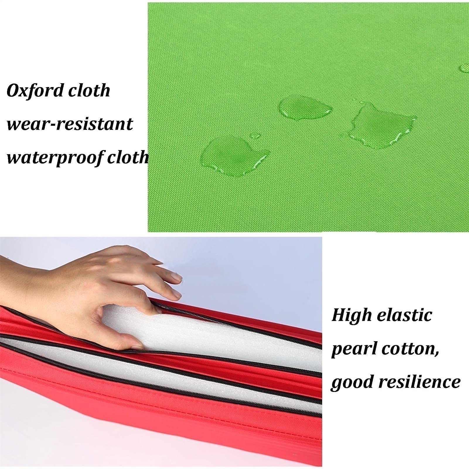 Agility Training Cones Set with Foldable 150x200x5cm Oxford Cloth Gymnastics Mat - 4-Piece Non-Slip Fitness Mat for Martial Arts, Dance & Home Workouts | Portable Exercise Mat with Handle for Indoor/Outdoor Training