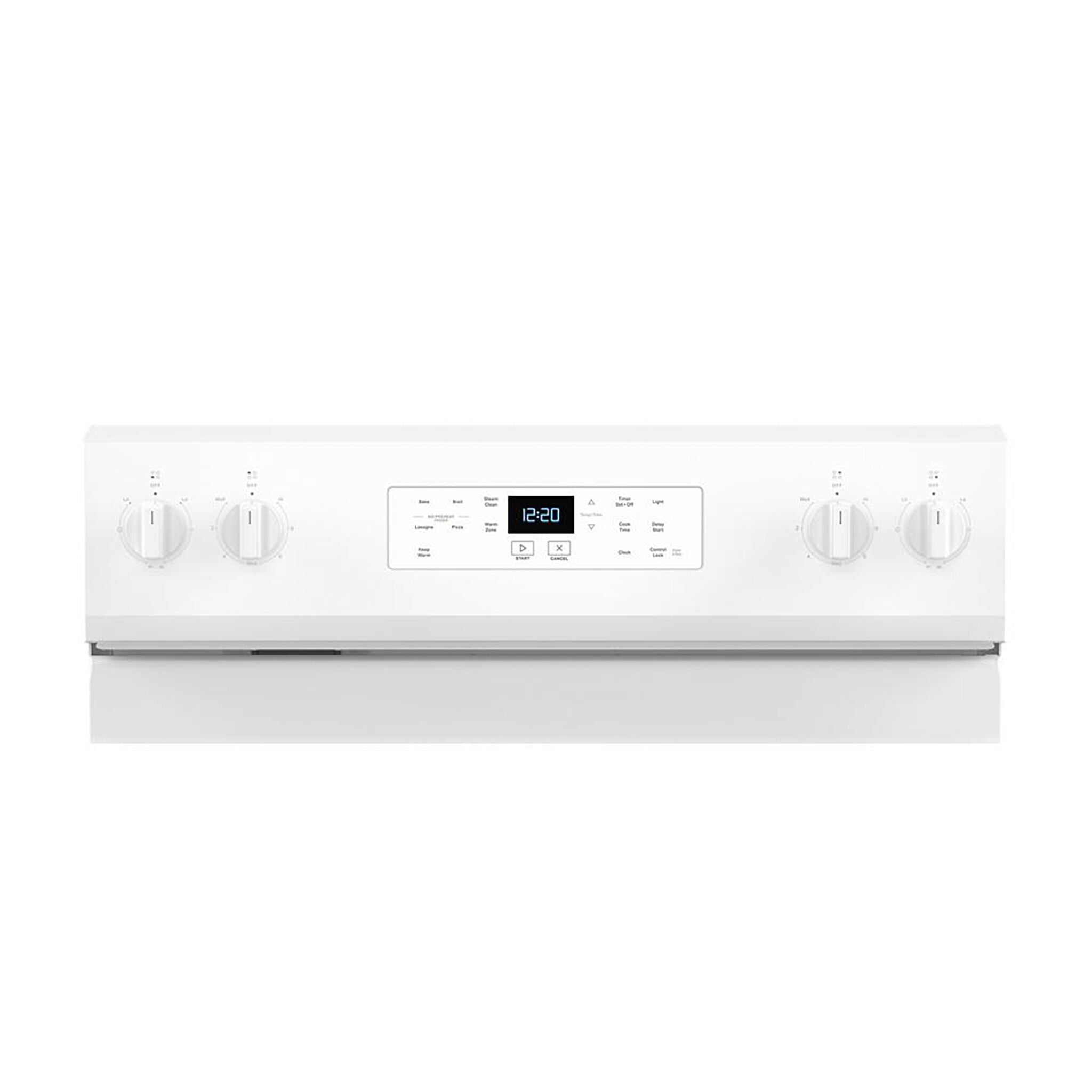 Whirlpool YWFES3330RW 30-inch White Freestanding Electric Range - 5.3 Cu.Ft. Oven Capacity, Smooth Top, Self-Cleaning - Perfect for Home Kitchen & Small Restaurant Cooking