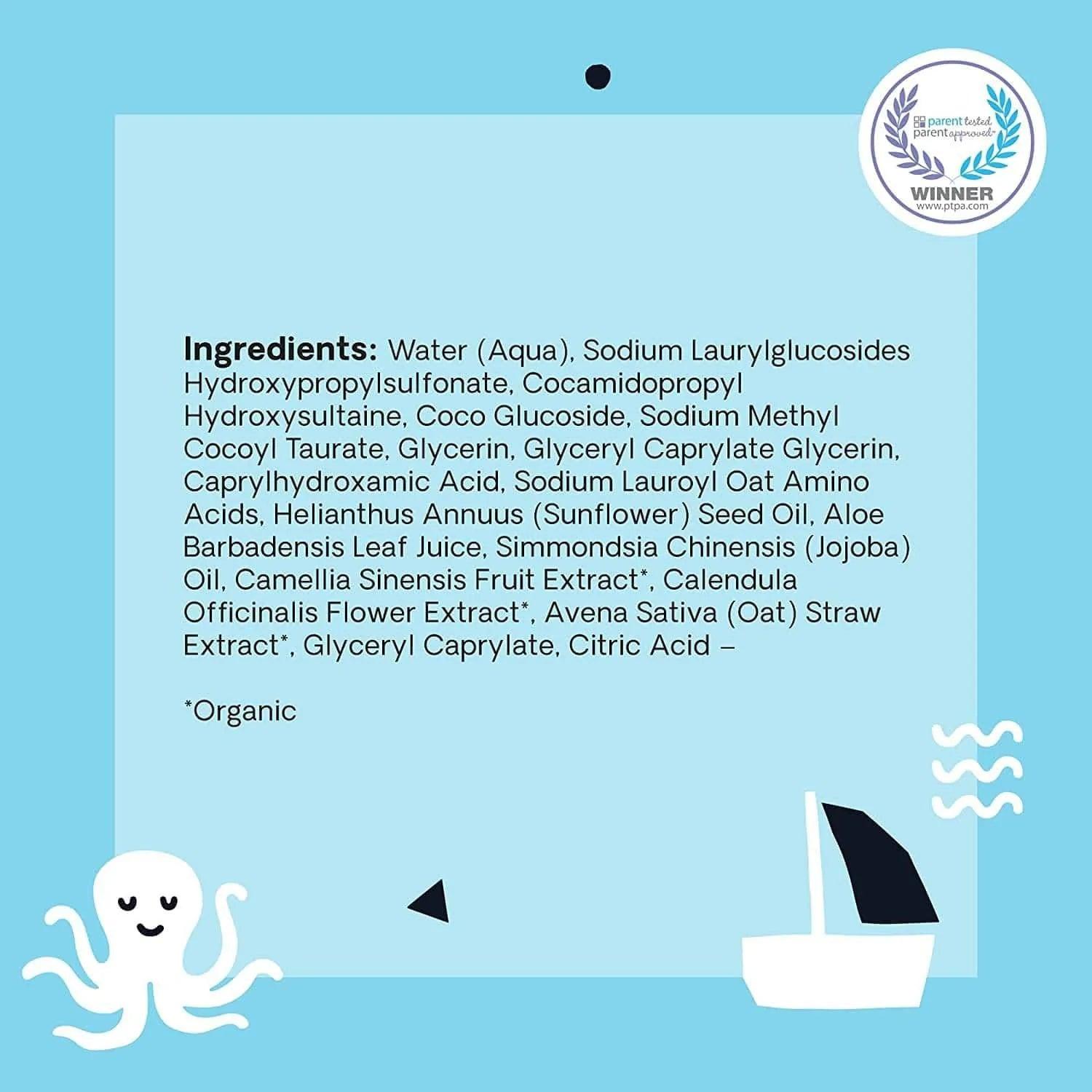 Hello Bello™ Extra Gentle Baby Shampoo & Body Wash - Fragrance Free, Hypoallergenic, Tear-Free Formula - 10 oz - Perfect for Newborns & Sensitive Skin - Bath Time & Daily Care Essential