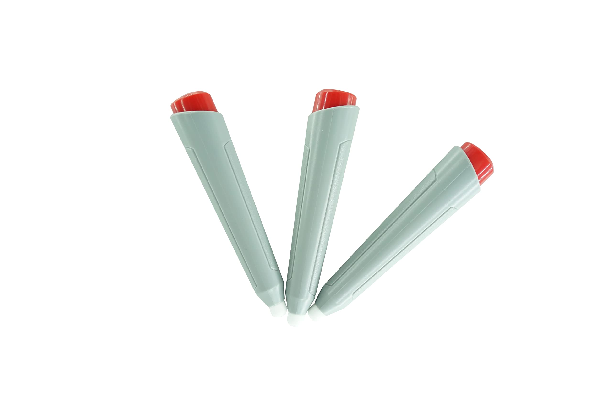 HCDZ Interactive Whiteboard Marker Set of 3 - Electronic Whiteboard Pen with Fiber Nib Tip for Smart Boards & Touch Screens - Perfect for Classroom Teaching, Office Presentations & Remote Learning