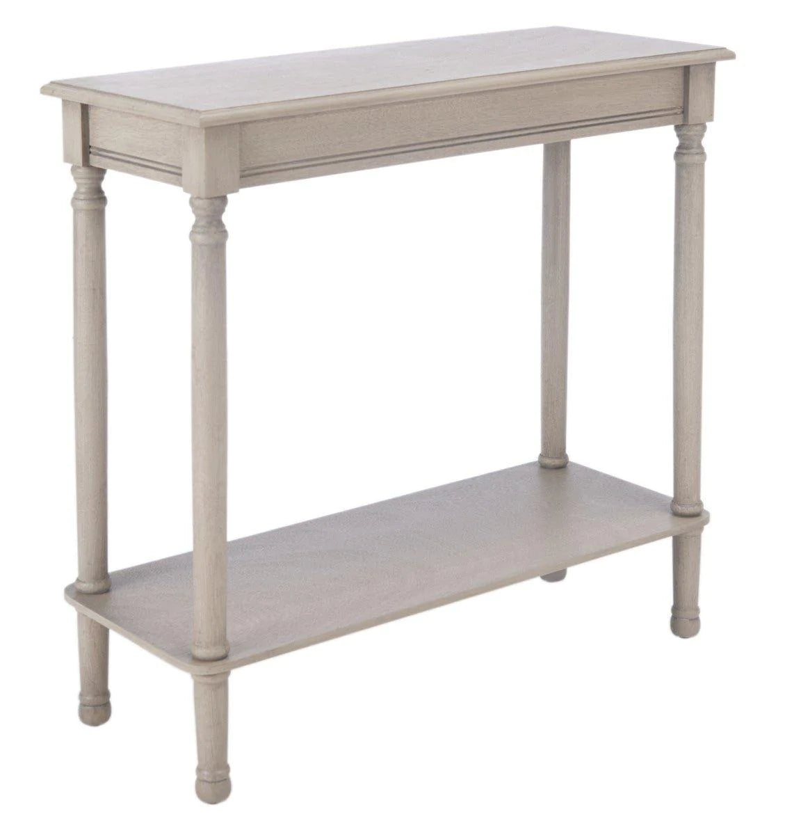 Modern Greige Rectangular Console Table - Stylish Entryway, Living Room & Hallway Furniture for Home Decor