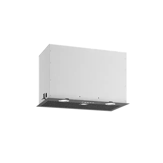 AEG 52cm Integrated Rangehood with PowerBoost Technology - Dark Stainless Steel Kitchen Hood for Powerful Ventilation | Perfect for Modern Kitchens & Open-Plan Living Spaces