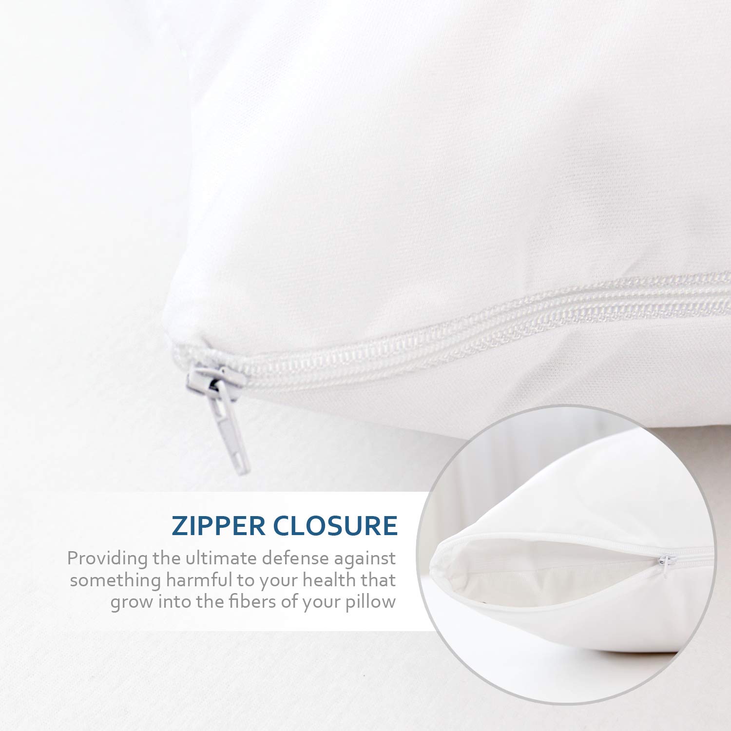 Waterproof Body Pillow Protector 2 Pack - 21