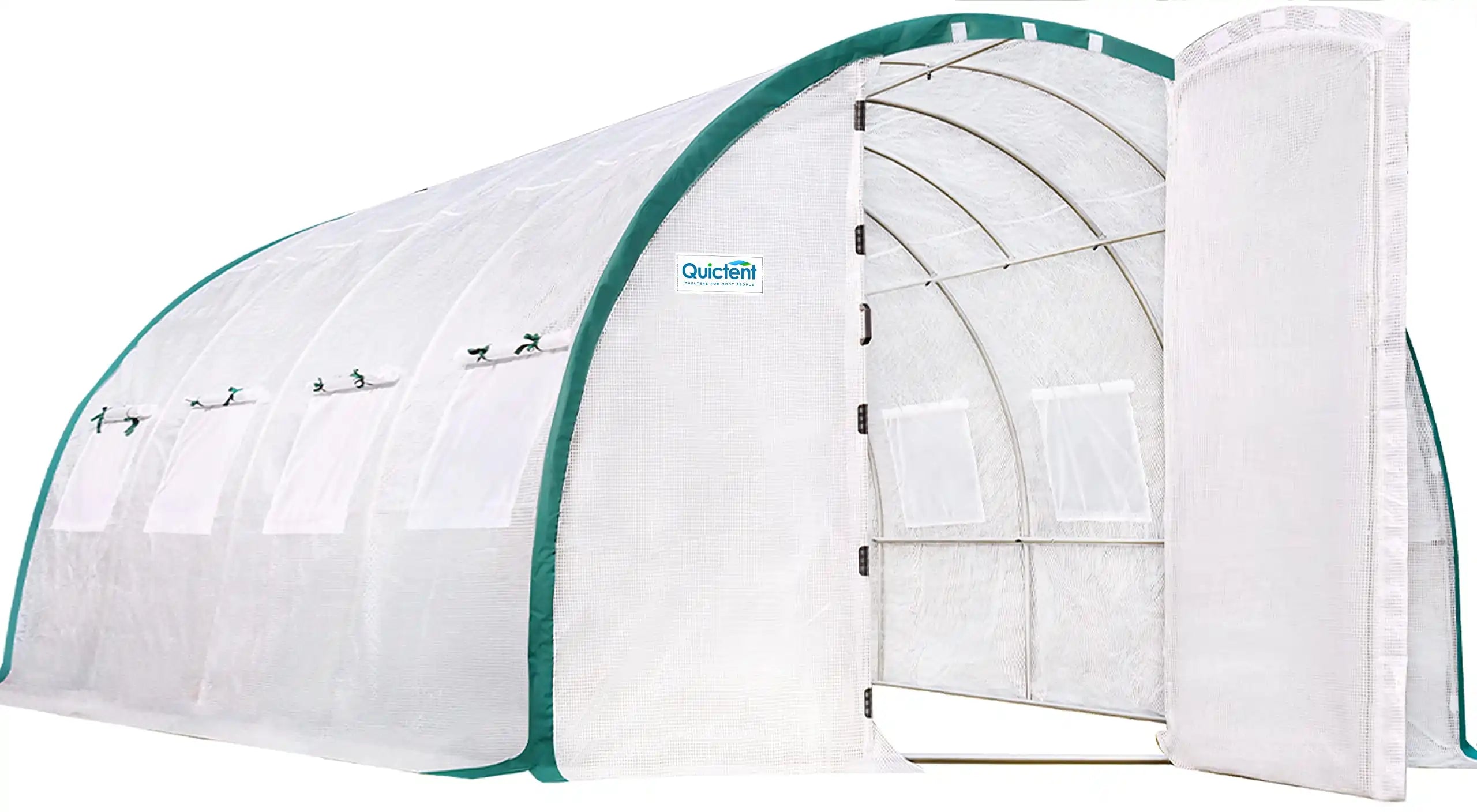 20' x 10' x 6.6' Large Walk-in Greenhouse with Upgraded Frame - Durable Outdoor Plant Growing Tent for Vegetables, Flowers & Herbs - Perfect for Backyard Gardening & Year-Round Planting