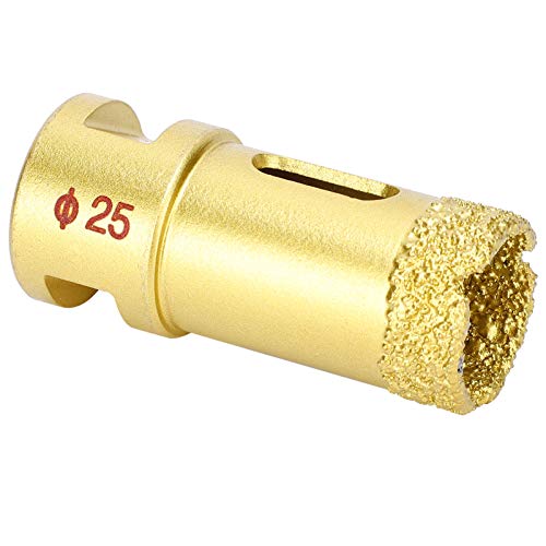 Premium Gold Coated Tip Drill Bit - High-Performance Power Tool for Marble, Granite & Hard Surfaces - Perfect for DIY Projects, Home Renovations & Professional Stone Work