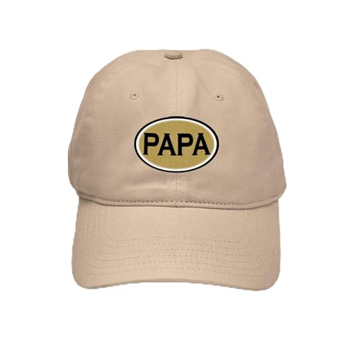 Khaki - Papa Oval Cap