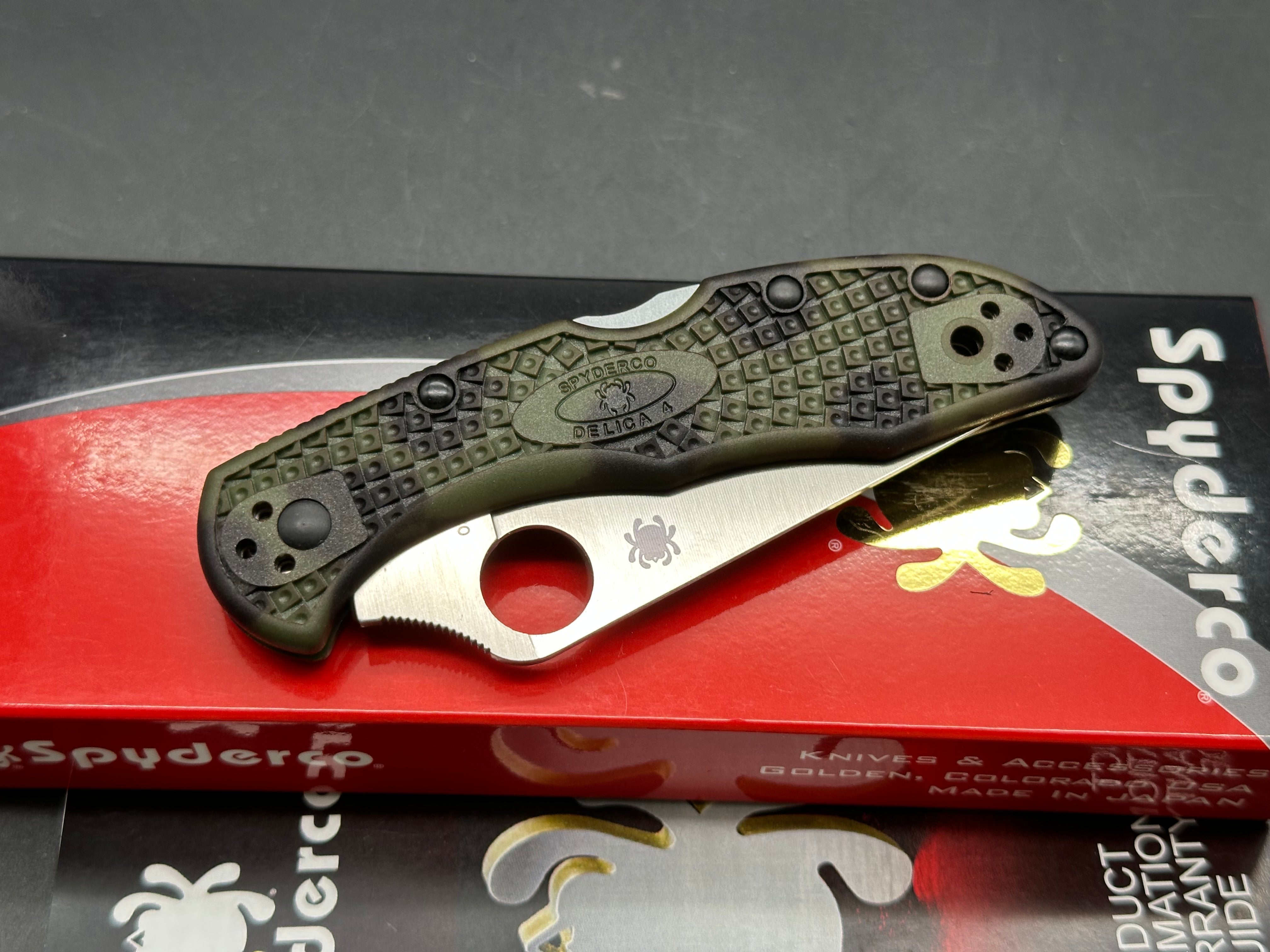 Spyderco Delica 4 Lightweight Folding Knife - 2.89