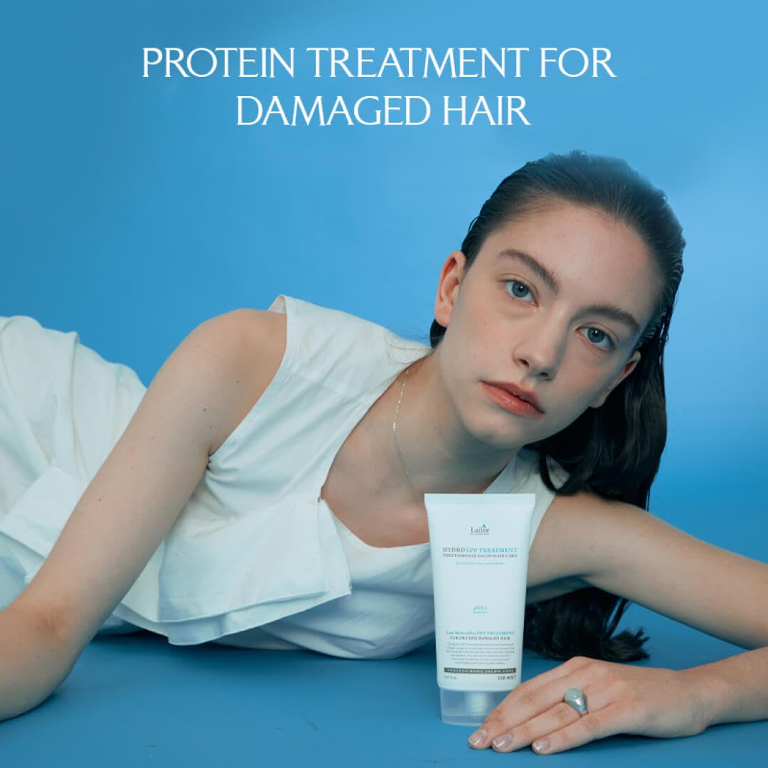Lador Hydro LPP Treatment 150ml - Korean Hair Repair Serum for Damaged & Dry Hair - Deep Conditioning Treatment at Home for Shiny & Healthy Hair - Perfect for Salon-Quality Hair Care Routine