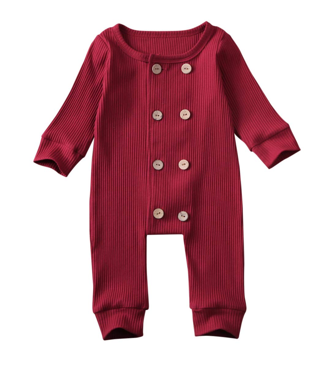 Organic Baby Rompers & Jumpsuits - Long Sleeve One-Piece Pajamas for Newborn Boys & Girls | Soft Toddler Sleepers & Overalls for Nursery, Playtime & Family Outings