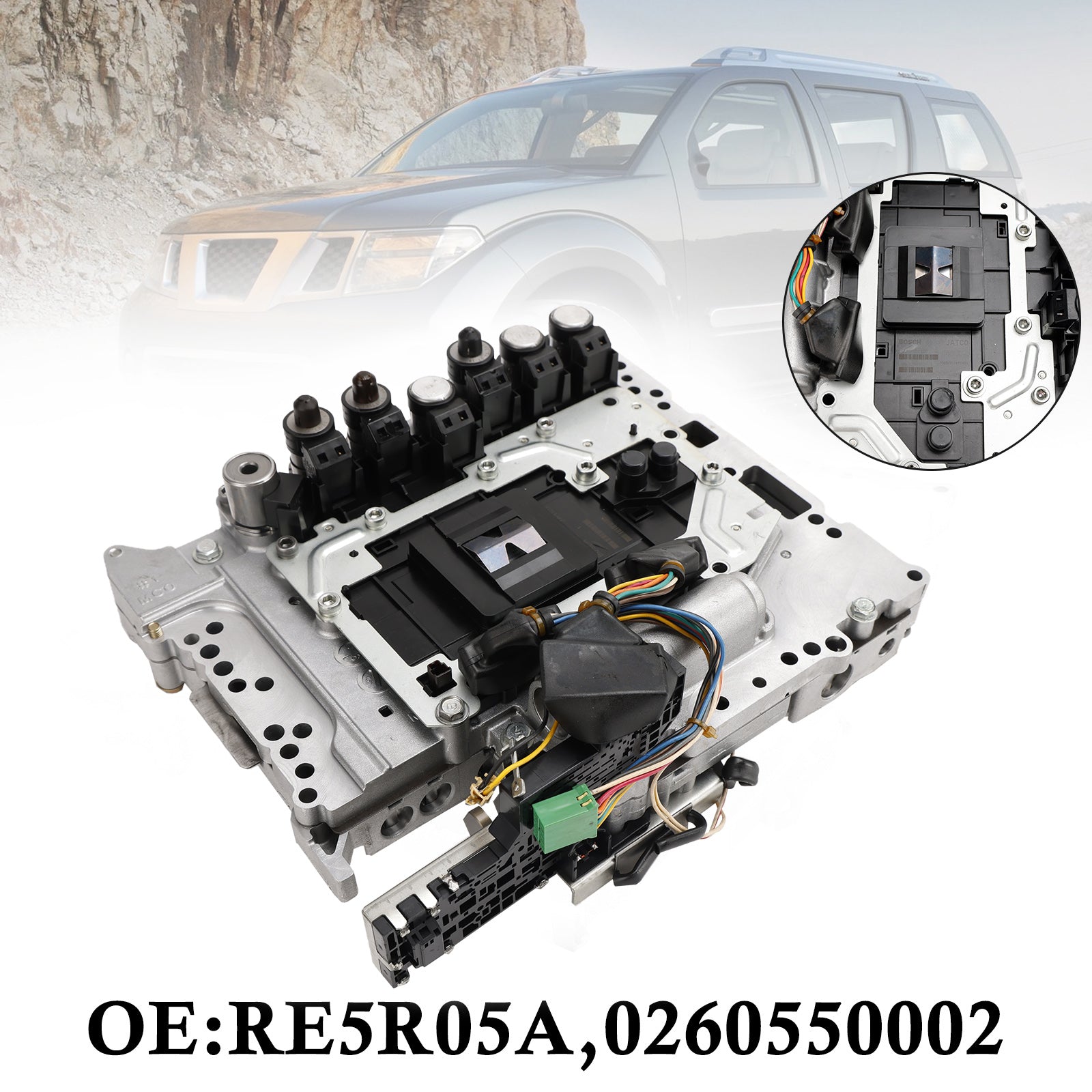 08 Infinite G37 V6 3.7L RE5R05A 0260550002 Valve Body Solenoid TCM Transmission Control Module - Compatible with 2008-2013 Infiniti G37 - Smooth Gear Shifting Solution for Automatic Transmissions