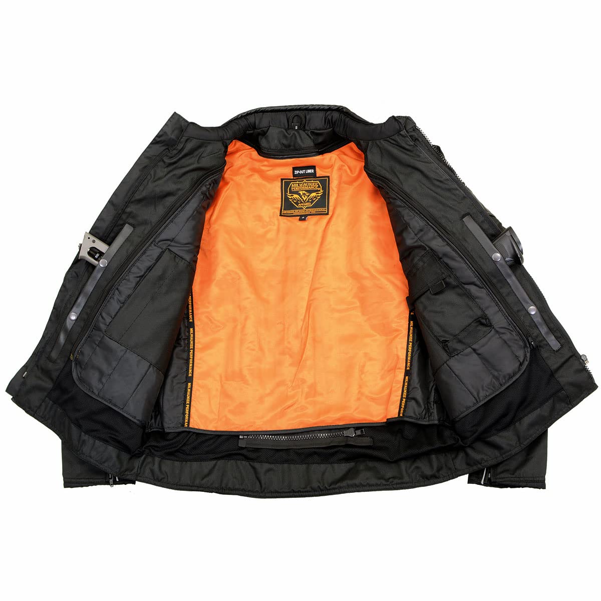 Milwaukee Men's Scooter Jacket with Leather Accent - Stylish Motorcycle Riding Jacket for Urban Commuting & Casual Wear