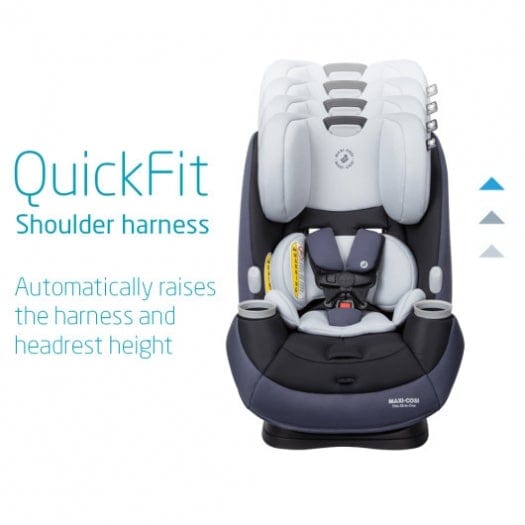 Maxi Cosi Pria All-in-One Convertible Car Seat for Infants & Toddlers | 3-in-1 Rear-Facing, Forward-Facing & Booster | Premium Safety & Comfort | Perfect for Family Travel & Daily Commutes