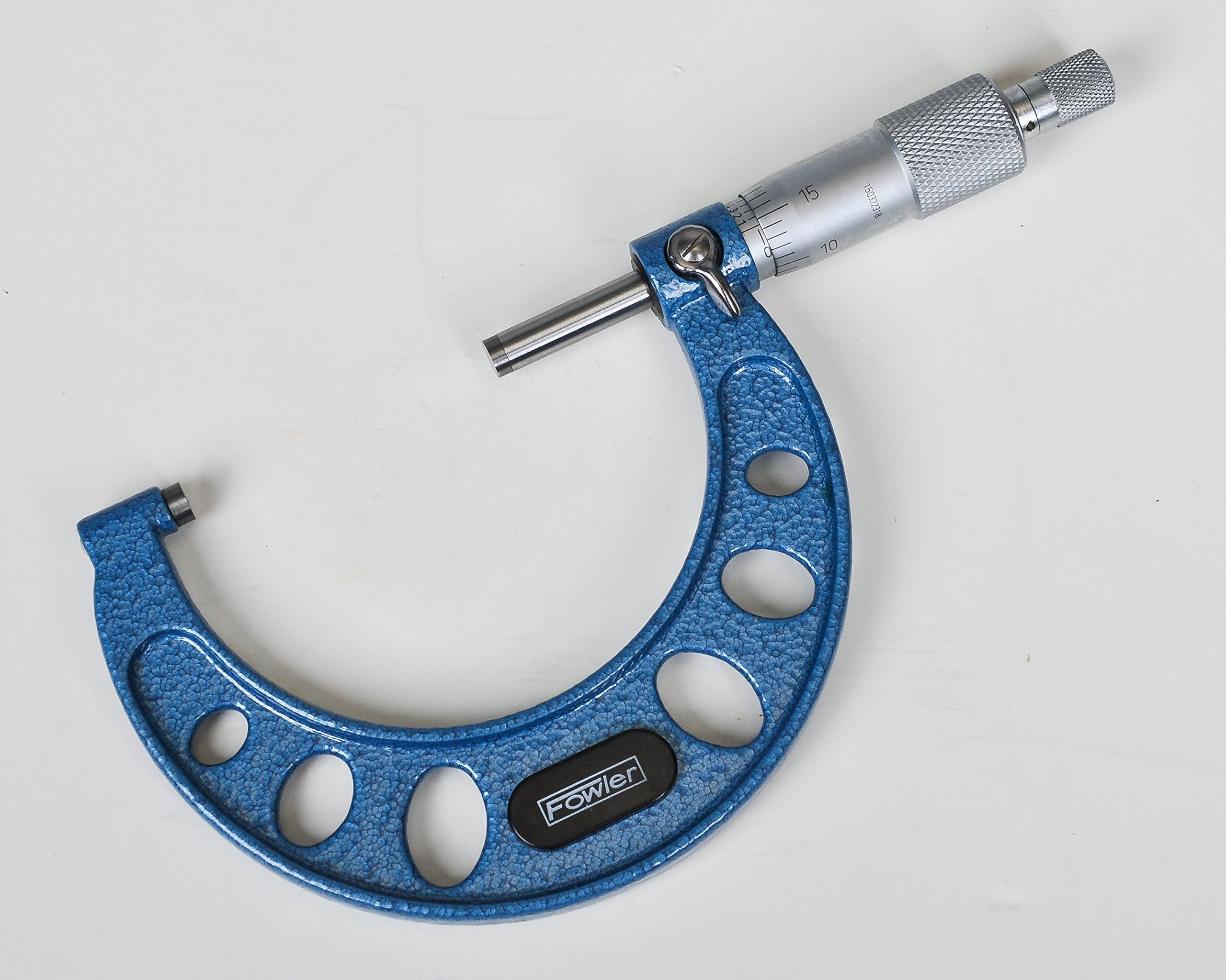 Fowler 52-215-006-1 Professional Outside Micrometer Set 0-6 Inch - Precision Measuring Tools for Metalworking, Machining & Engineering - Workshop, Industrial & DIY Use