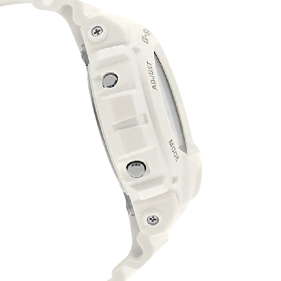 Casio G-Shock Digital Chronograph Men's Watch - White Sports Watch for Outdoor Activities, Running & Adventure