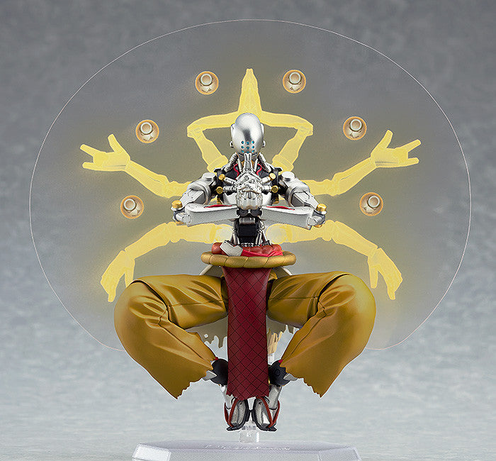 Figma #413 Zenyatta Overwatch Collectible Action Figure - 6-Inch Articulated Robot Monk Toy for Display & Gaming Enthusiasts - Perfect for Shelf Decoration, Cosplay Props, and Overwatch Fans Collection