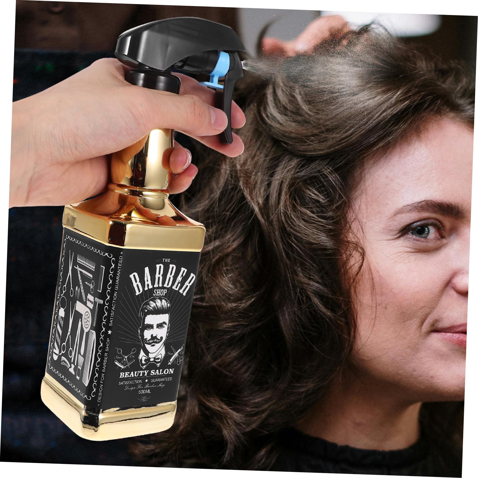 NOLITOY Refillable Hair Spray Bottle - Small Travel Size Jelly Hair Spray for Styling, Pet Grooming & Toiletries - Perfect for Salon, Home & Travel Use