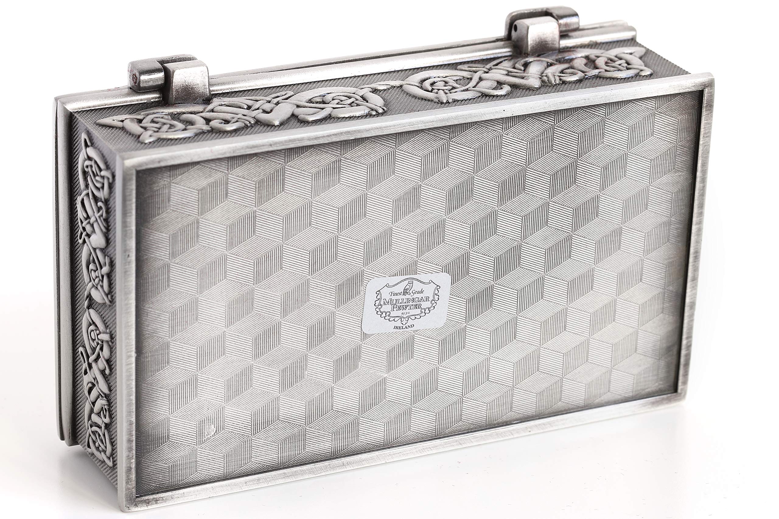 Biddy Murphy Irish Pewter Claddagh Jewelry Box for Women | Handcrafted Celtic Gift from Ireland | Perfect for Wedding, Anniversary & Birthday Presents