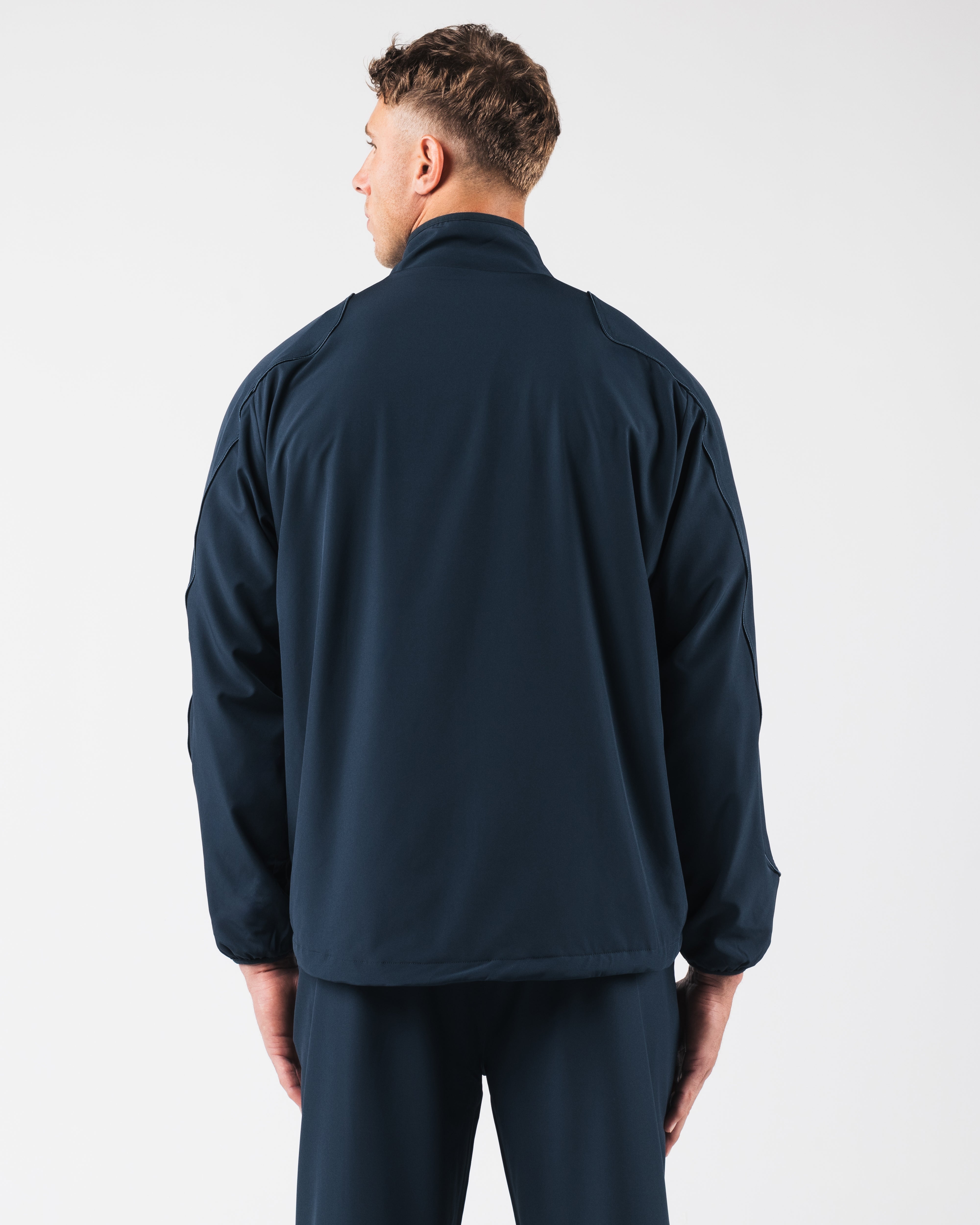 Premium Club Training Jacket for Men & Women - Breathable Deep Navy Athletic Jacket for Gym, Running & Outdoor Workouts