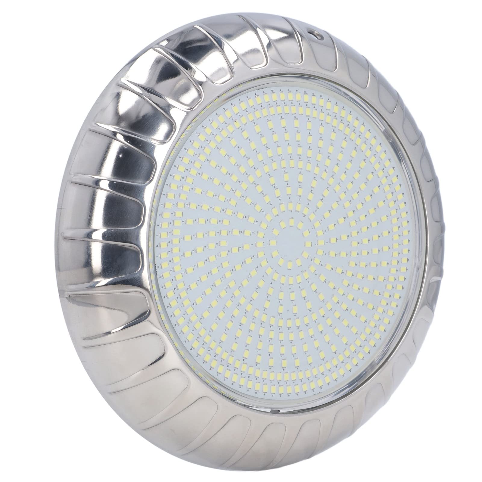 IP68 Waterproof LED Underwater Lights - 12V 35W White Pool Lights with 468 LEDs for Swimming Pools, Ponds & Fountains | Durable Moisture-Resistant Design with Decorative Shell Pattern